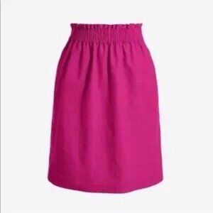 Women's J. Crew Sidewalk Skirt | Hot Pink | Size 4 | NWT